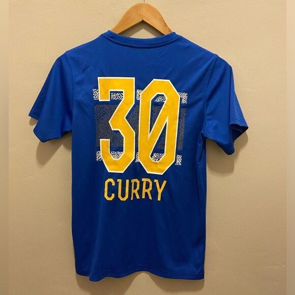 NBA Blue and Gold Holden State Warriors Jersey L - Picture 2 of 6